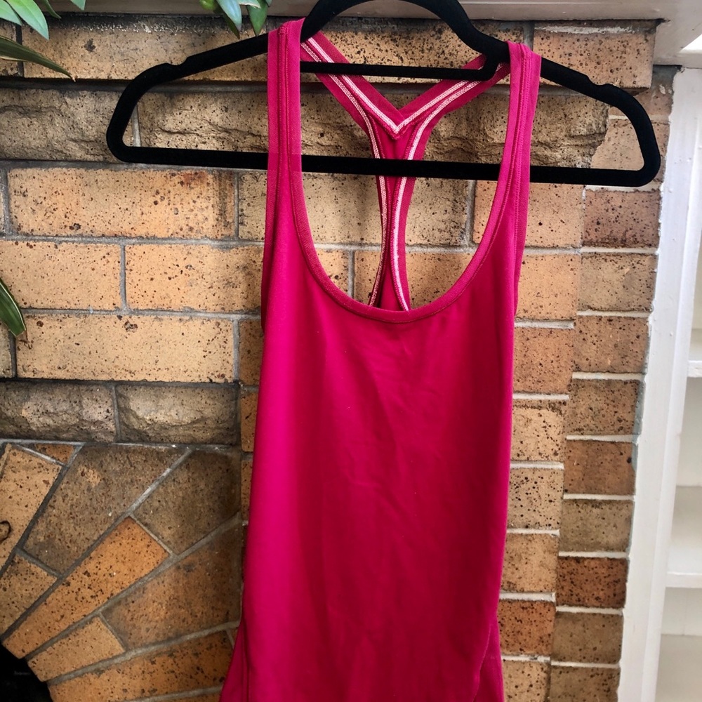 Lululemon mesh backed tank